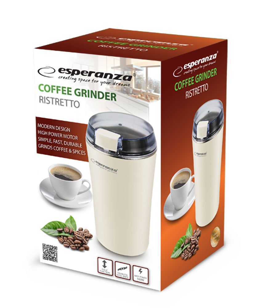 ყავის საფქვავი Esperanza RISTRETTO EKC008W (160W, 70გ) - Image 7