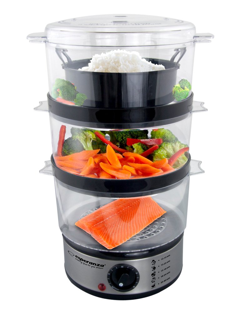Esperanza STEAM VOLCANO EKG009 3-სართულიანი ორთქლსახარში 7.5ლ მოცულობით