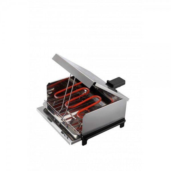 ელექტრო გრილი Rosberg R51015A (800W) - კომპაქტური გრილი - Image 2